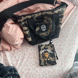 Bape Side Bag W Money Pouch