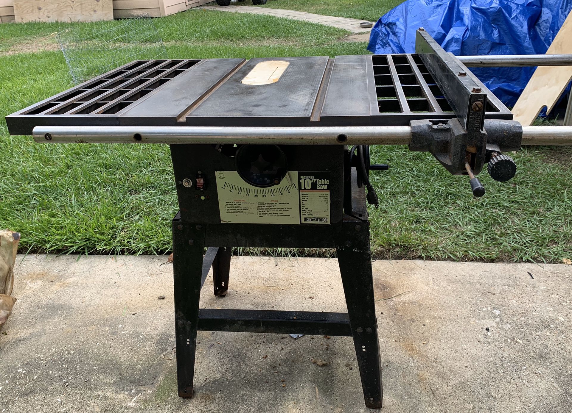 Ohio Forge Table Saw