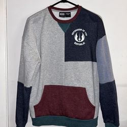 Star Wars Disneyland Resort Skywalker Academy Sweatshirt Unisex Gray Sz XS