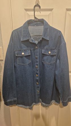 Sobrecamisa o chaqueta jeans 2XL