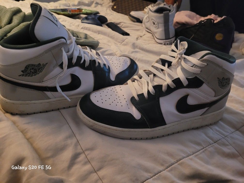 Air Jordan 1 Mid SE 'Oxidized Green