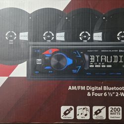 4 DUAL 2 Way 6" Speakers