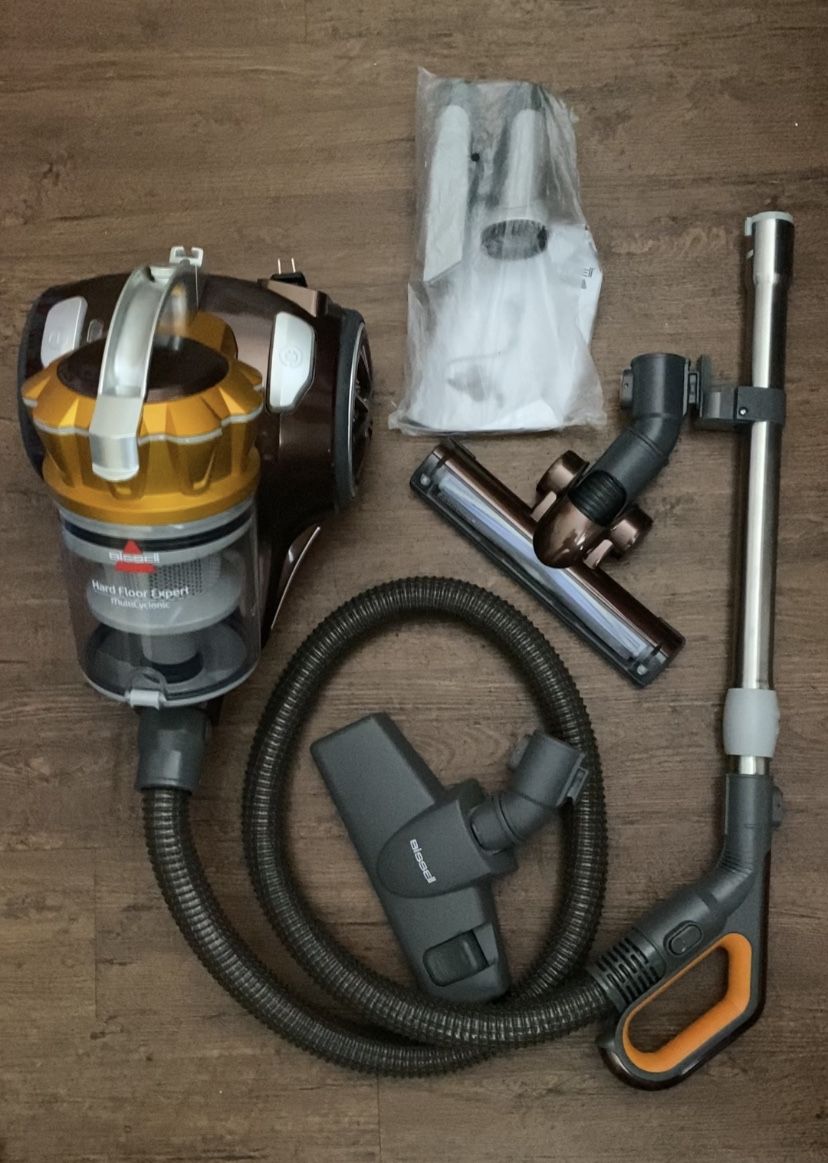 Bissell Hard Floor Expert Multi-Cyclonic Bagless Canister Vacuum, 1547 - Corded