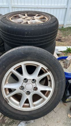 Tires and Rins (Llantas Set) 235/60R16