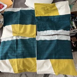 West Elm Throw Pillow Cases - Set of 4