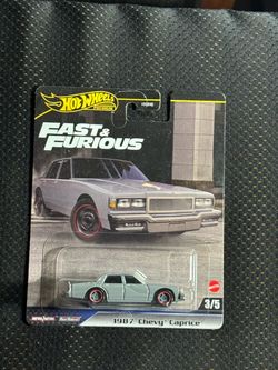 Hot Wheels Premium Fast & Furious 1987 Chevy Caprice