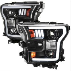 Ford F150 Model 2015-2017 Headlights 