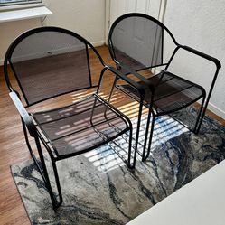 Indoor/outdoor Metal Mesh Chairs