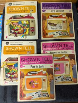 Vintage GE Show’N Tell Picturesound Program – Fairy Tales Bundle