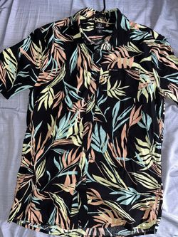 Volcom Short Sleeve Button Down Shirt 