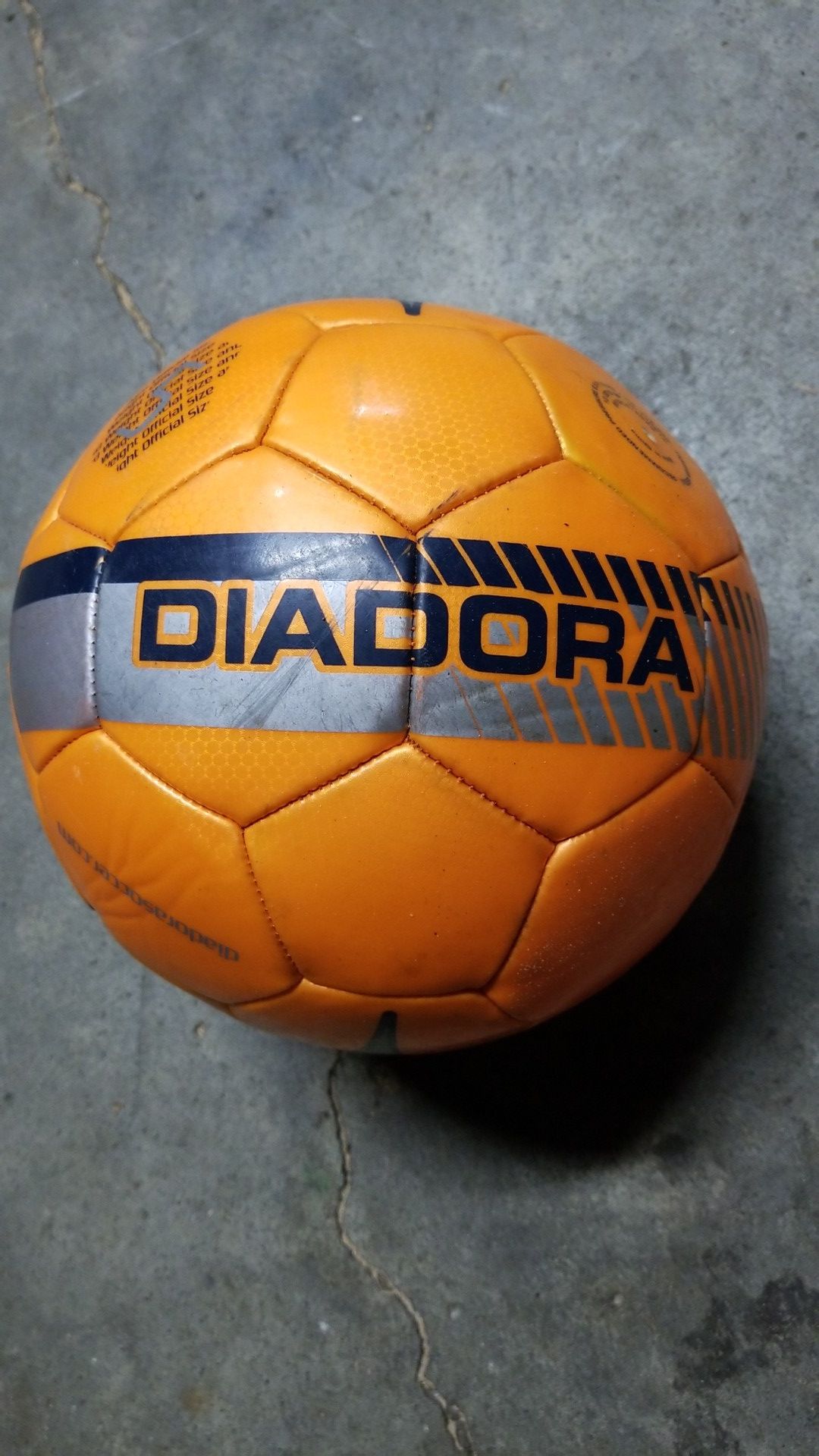 Diadora size 5 soccer ball