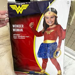 Wonder Woman Halloween Costume 2T