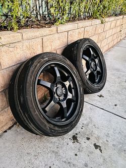 KONIG 17" X 7 1/2 Bolt Pattern 5X114 - Backbone Wheels PAIR ONLY