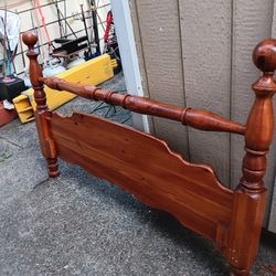 Queen Bed Frame. Wood