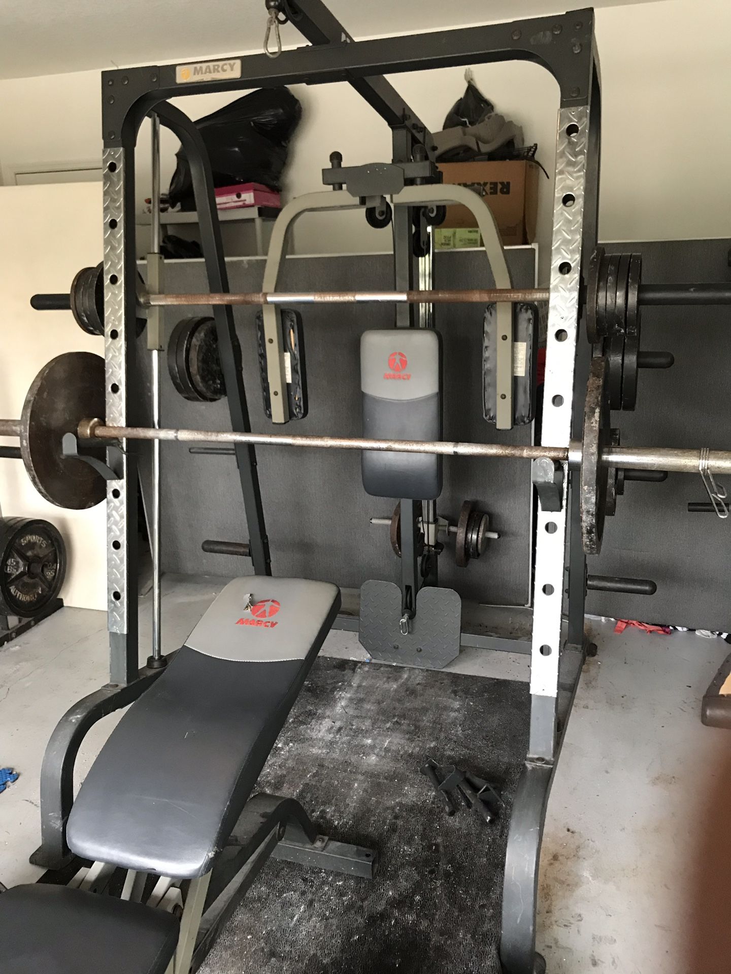 Complete home gym