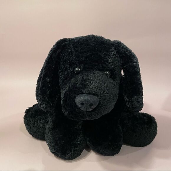 Mary Meyer Flip Flop Black Puppy Dog Plush Very Relaxed Animals 1999 Excellent…
