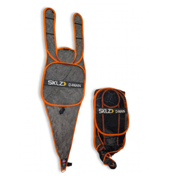Lot of 2 SKLZ D-Man Defensive Mannequin Black Orange Used No Poles