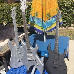 Black Ibanez Guitar