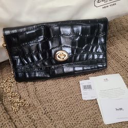 COACH Leather Clutch