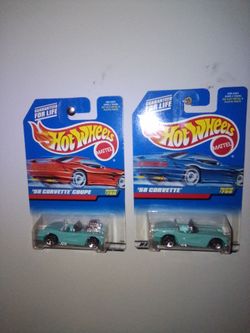Hot Wheels 1998 - 58 Corvette coupe #780
