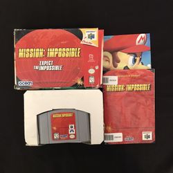 Nintendo 64 Mission Impossible 