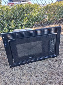 Rv microwave with the bevel
