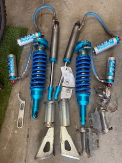 King Off-Road Racing Shocks toyota tacoma 2005-2023 blue anodized