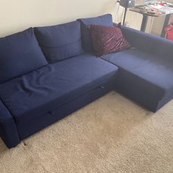 Sleeper Sectional, 3 seat With Storage 