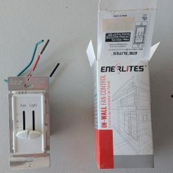 Fan And Light Control Switch 