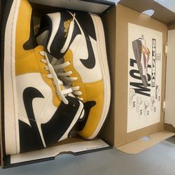 Size 11 Black And Yellow Ones 