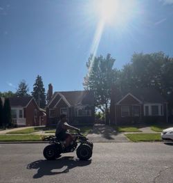 It is a 125 cc asked me for a photo and a video of it running if you want to