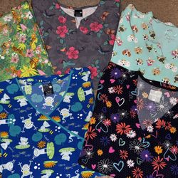 Women’s Scrub Tops Size XL 