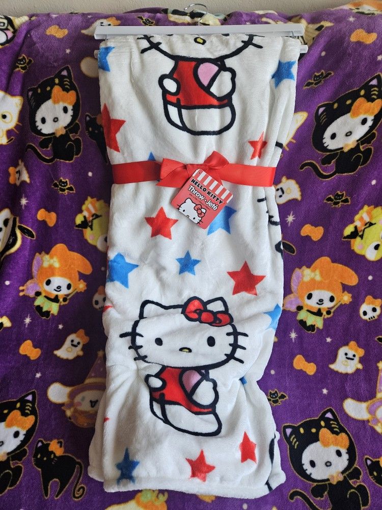 Hello Kitty Blanket $15