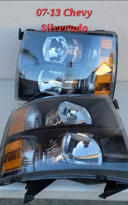07-13 Chevrolet Silverado LED Headlights Luces Micas Calaveras Faros Faroles Focos Chevy
