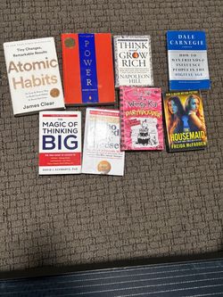 self help books 48 laws of power/atomic habits
