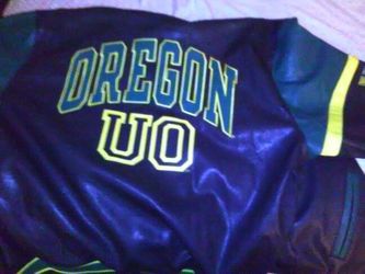 Brand new leather or duck jacket