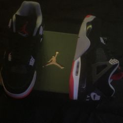 Air Jordan’s 4 Bred 