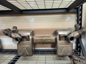 Lamborghini Gallardo One Piece Muffler Exhaust System 2006-2008
