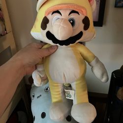 Mario. Cat Plush