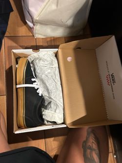 NEW Vans Skate Chukka Low – Black/Gum – With Box – $50