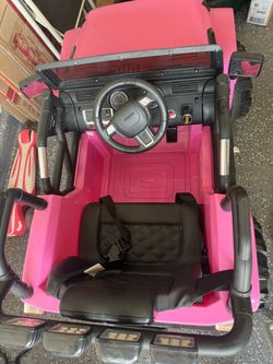Pink Kids Jeep