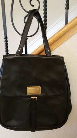 MARC JACOBS Standard Supply Leather Purse black