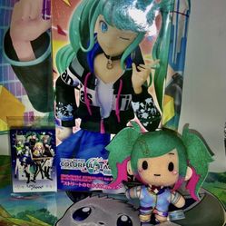 2 Pcs Sega Project Sekai Colorful Stage! feat Hatsune Miku: Street Miku SPM Figure