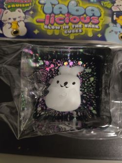 Squishy cube glow in the dark