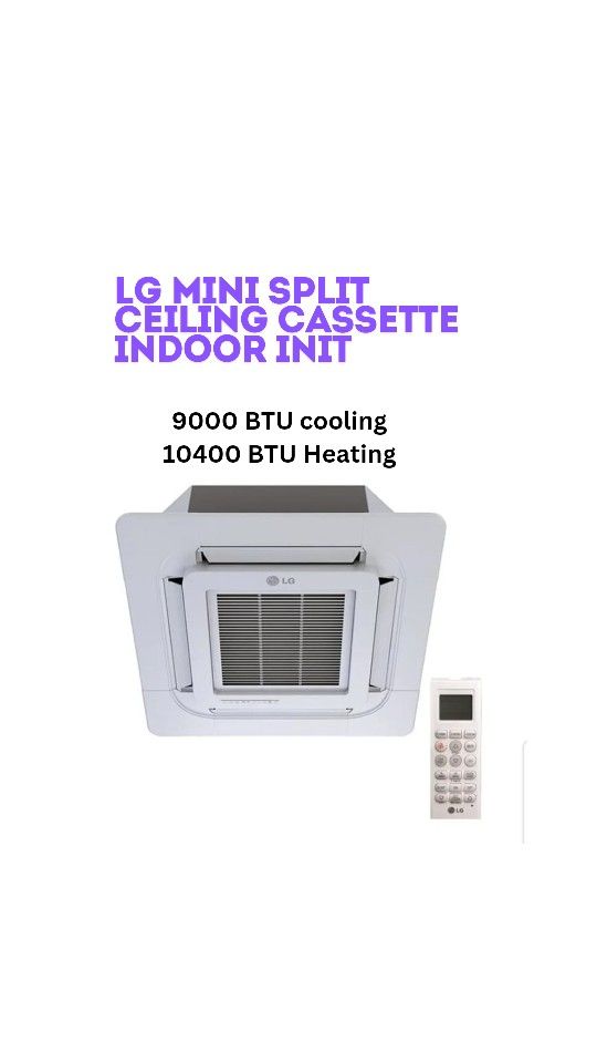 LG Mini Split Ceiling Cassette Indoor Unit