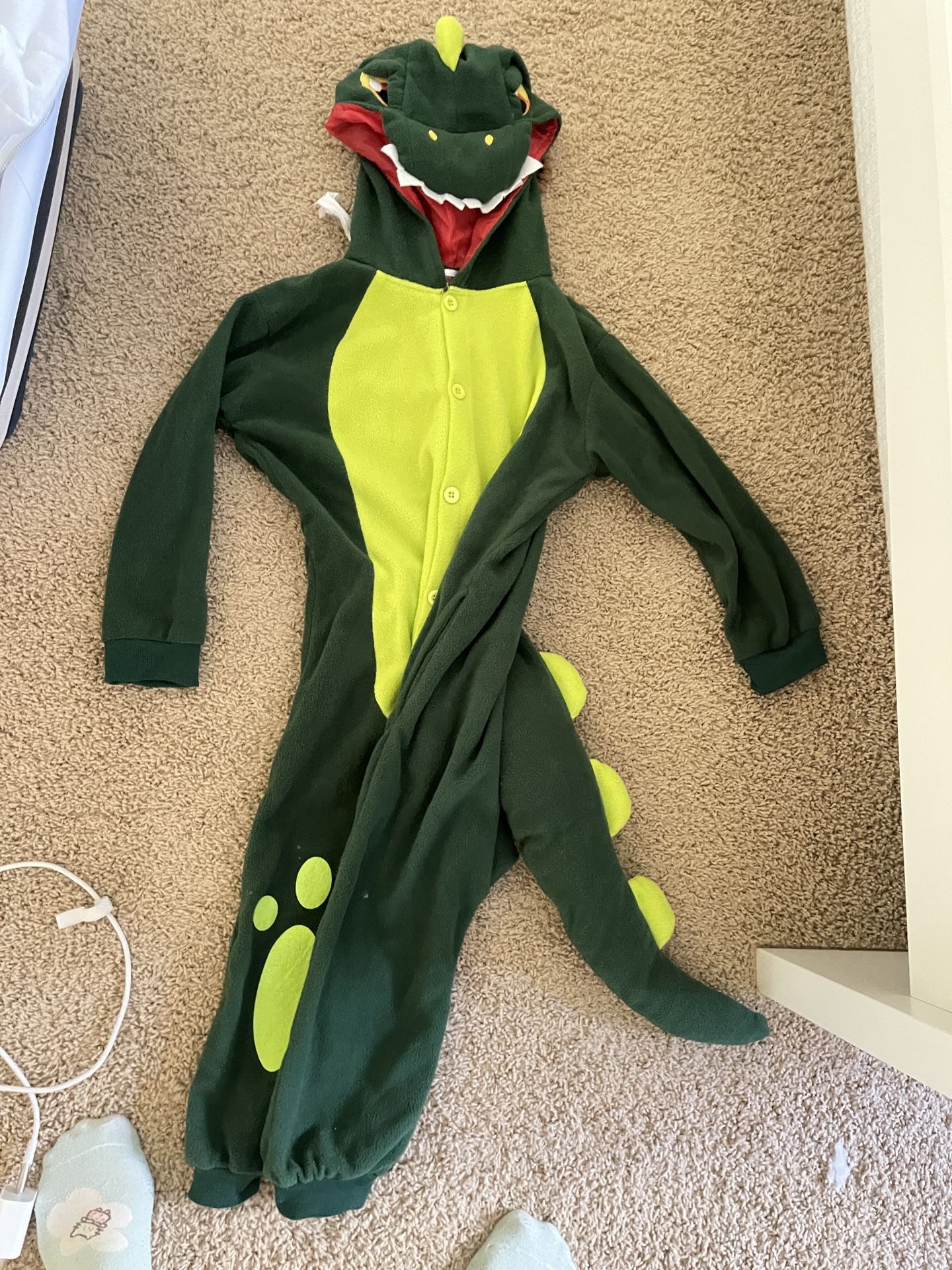 Green Dinosaur Costume (Size: Toddler/Young Child)