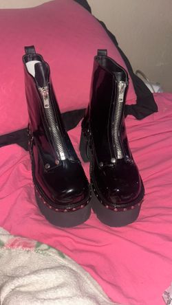 DEMONIA BOOTS ASHES-100 NEW