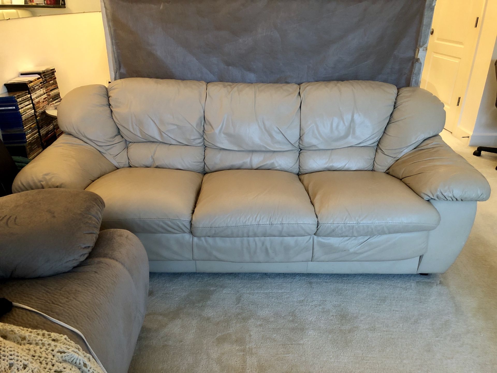 Leather Couch / Sofa