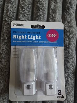 Night Lights.Photocell Activated