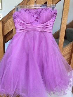 Purple Homecoming or Prom Dress